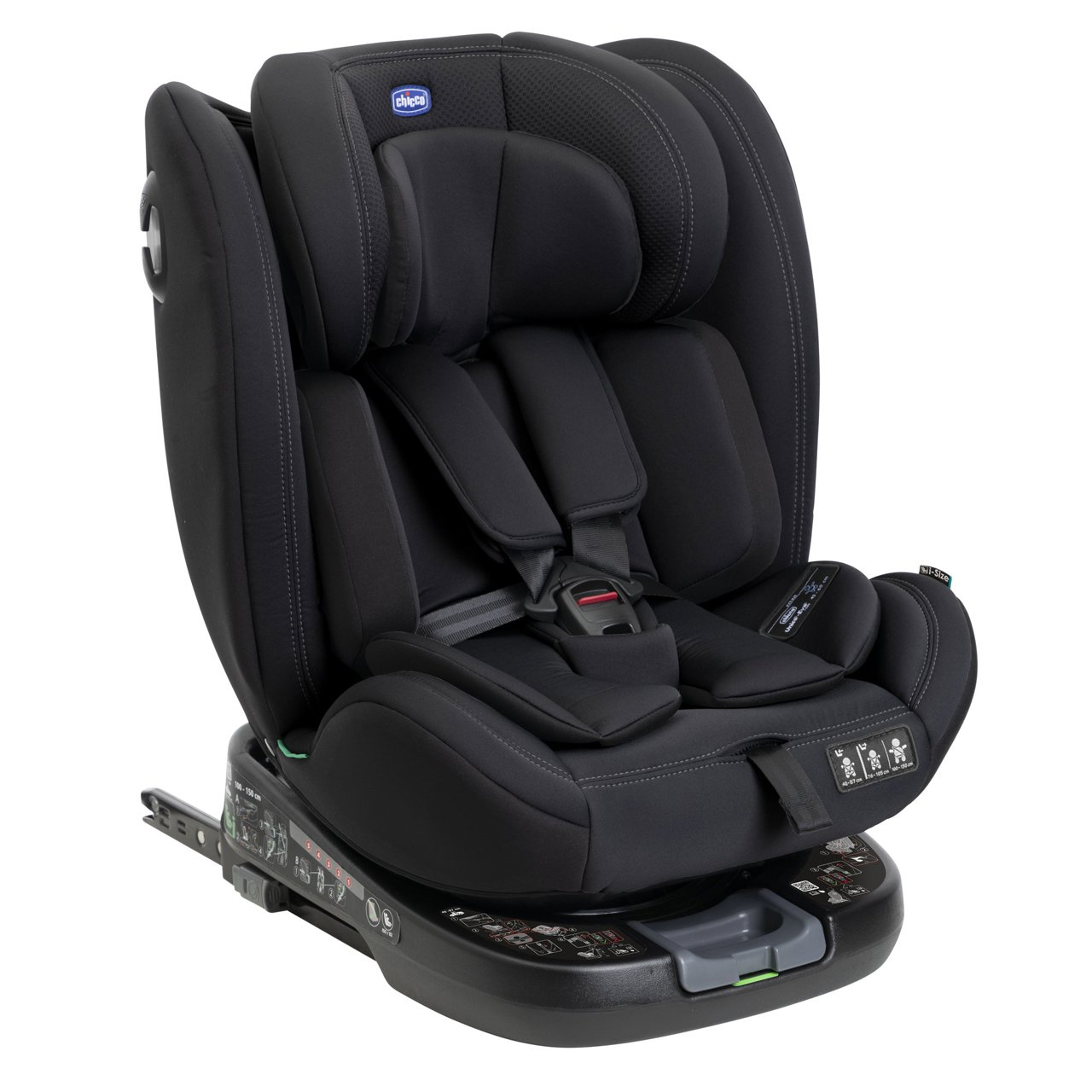 Столче за кола Unico Evo I Size Black | Chicco.bg