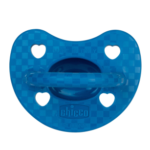 Залъгалка Soft Lux 16-36  2 бр,  сиво, синьо -  - Chicco Bulgaria