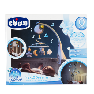 Next2Dreams Въртележка 4 в 1 момче -  - Chicco Bulgaria