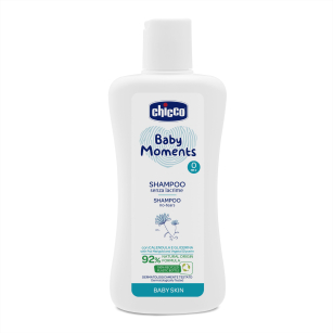 Шампоан "Без сълзи" Baby Moments 0м+, 200 мл -  - Chicco Bulgaria