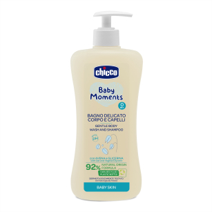 Шампоан за коса и тяло Baby Moments 0м+, 500 мл -  - Chicco Bulgaria