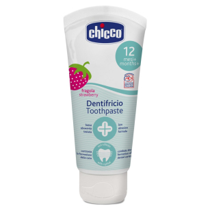 Паста за зъби ягода 1-5 г.,50 мл, -  - Chicco Bulgaria