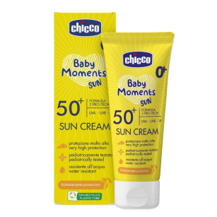 Слънцезащитен крем SPF 50+, 0м+, 75 мл -  - Chicco Bulgaria