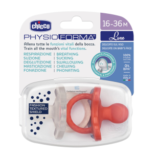 Залъгалка Soft Lux 16-36 2 бр, беж, кристал -  - Chicco Bulgaria