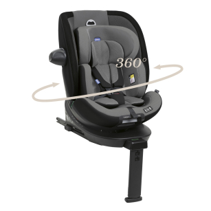Столче за кола Еverone I Size Grey Black -  - Chicco Bulgaria