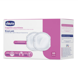 Антибактериални подплънки за кърмачки, 60 бр -  - Chicco Bulgaria