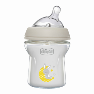 Стъклено шише Natural Feeling 0м+,150 мл -  - Chicco Bulgaria