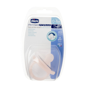 Силиконова залъгалка PhysioForma Soft, 0-6 м, момиче -  - Chicco Bulgaria
